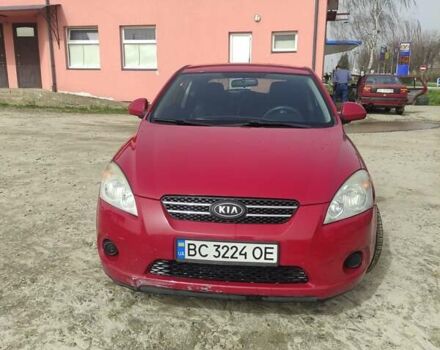 Красный Киа Сид, объемом двигателя 1.4 л и пробегом 282 тыс. км за 4800 $, фото 1 на Automoto.ua