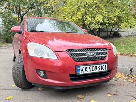 Красный Киа Сид, объемом двигателя 1.59 л и пробегом 219 тыс. км за 6300 $, фото 1 на Automoto.ua