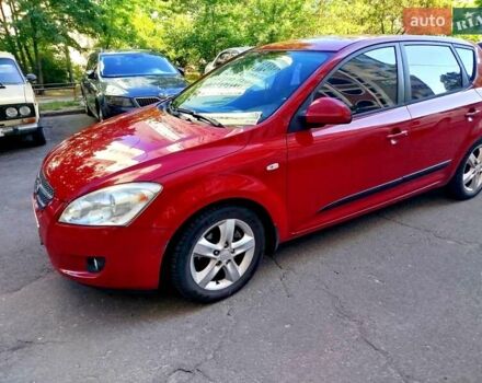 Красный Киа Сид, объемом двигателя 1.59 л и пробегом 180 тыс. км за 6400 $, фото 1 на Automoto.ua
