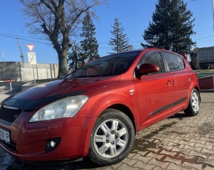 Красный Киа Сид, объемом двигателя 2 л и пробегом 192 тыс. км за 7750 $, фото 1 на Automoto.ua