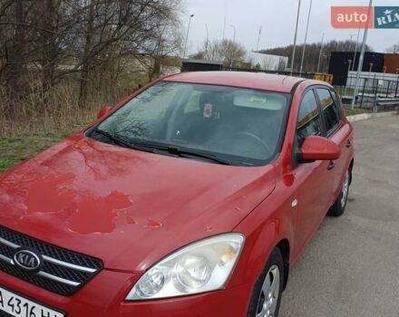 Красный Киа Сид, объемом двигателя 1.6 л и пробегом 255 тыс. км за 4500 $, фото 1 на Automoto.ua