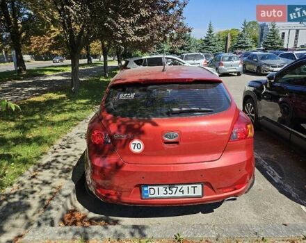 Красный Киа Сид, объемом двигателя 2 л и пробегом 114 тыс. км за 6650 $, фото 1 на Automoto.ua