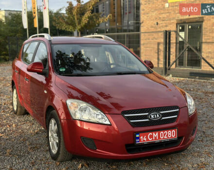 Красный Киа Сид, объемом двигателя 1.4 л и пробегом 224 тыс. км за 5600 $, фото 1 на Automoto.ua