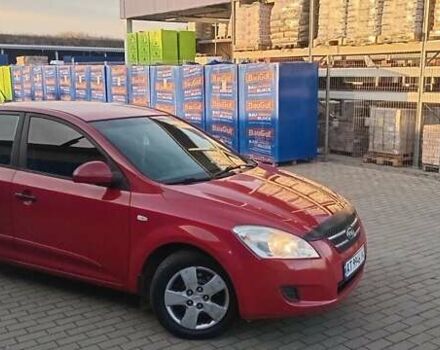 Красный Киа Сид, объемом двигателя 1.4 л и пробегом 198 тыс. км за 4400 $, фото 1 на Automoto.ua