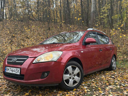 Красный Киа Сид, объемом двигателя 1.4 л и пробегом 231 тыс. км за 5500 $, фото 1 на Automoto.ua