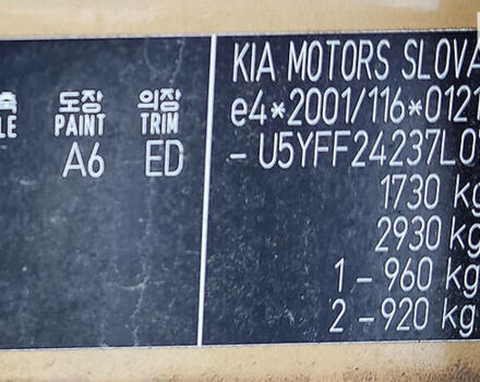 Желтый Киа Сид, объемом двигателя 0 л и пробегом 165 тыс. км за 7000 $, фото 2 на Automoto.ua