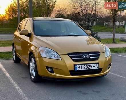 Желтый Киа Сид, объемом двигателя 1.6 л и пробегом 185 тыс. км за 6190 $, фото 1 на Automoto.ua