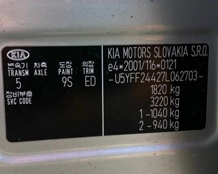 Серый Киа Сид, объемом двигателя 1.6 л и пробегом 244 тыс. км за 5700 $, фото 22 на Automoto.ua