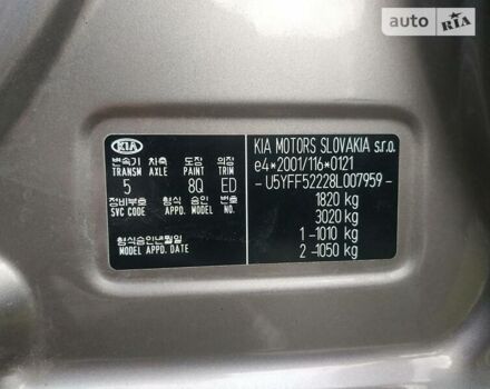 Серый Киа Сид, объемом двигателя 1.6 л и пробегом 194 тыс. км за 6500 $, фото 15 на Automoto.ua