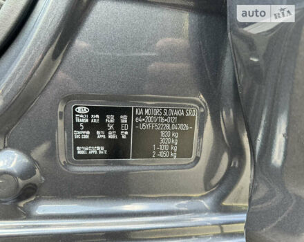 Серый Киа Сид, объемом двигателя 1.6 л и пробегом 210 тыс. км за 6600 $, фото 7 на Automoto.ua
