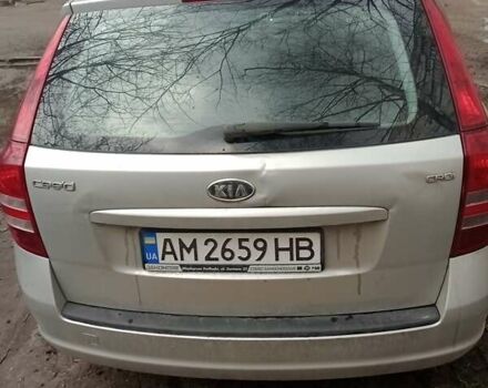 Серый Киа Сид, объемом двигателя 2 л и пробегом 288 тыс. км за 5500 $, фото 1 на Automoto.ua