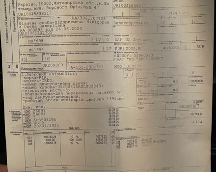 Киа Сид 2013 в Житомире на Automoto.ua Серый Киа Сид, объемом двигателя 0 л и пробегом 234 тыс. км за 6100 $, фото 7 на Automoto.ua