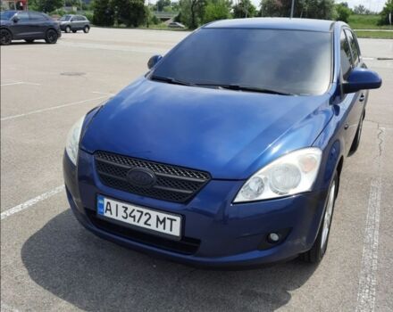 Синій Кіа Сід, об'ємом двигуна 2 л та пробігом 204 тис. км за 6500 $, фото 1 на Automoto.ua
