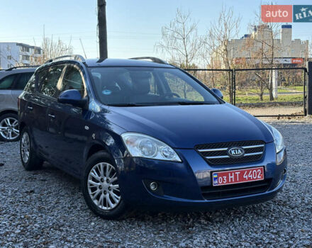 Синий Киа Сид, объемом двигателя 1.4 л и пробегом 192 тыс. км за 5900 $, фото 1 на Automoto.ua