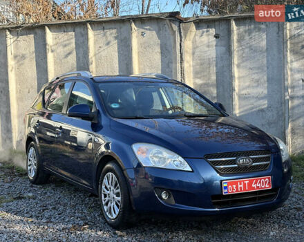 Синий Киа Сид, объемом двигателя 1.4 л и пробегом 192 тыс. км за 5900 $, фото 2 на Automoto.ua