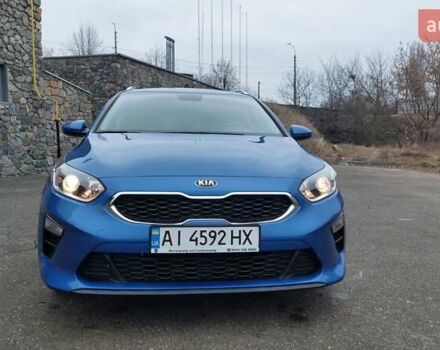 Синий Киа Сид, объемом двигателя 1.37 л и пробегом 66 тыс. км за 16200 $, фото 2 на Automoto.ua