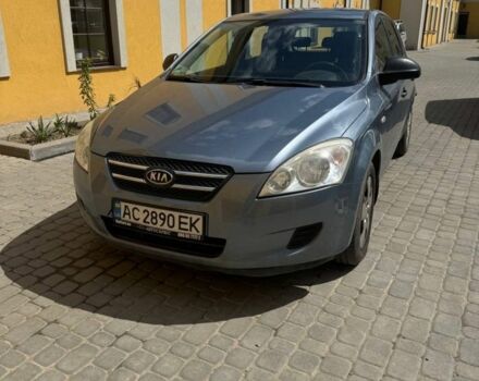 Синий Киа Сид, объемом двигателя 1.4 л и пробегом 223 тыс. км за 3700 $, фото 1 на Automoto.ua