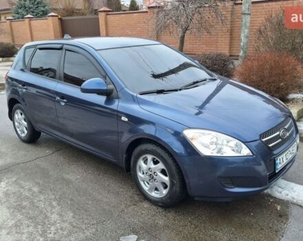 Синий Киа Сид, объемом двигателя 1.4 л и пробегом 117 тыс. км за 5750 $, фото 1 на Automoto.ua