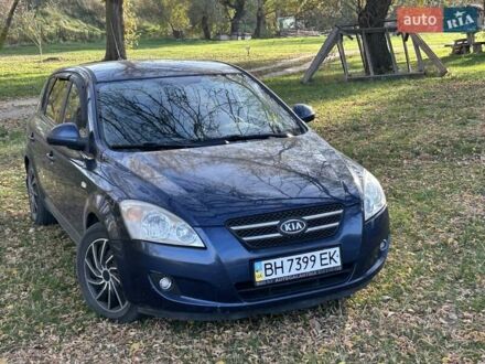 Синий Киа Сид, объемом двигателя 2 л и пробегом 203 тыс. км за 4800 $, фото 1 на Automoto.ua