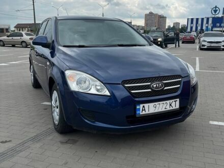Киа Сид 2007 в Белой Церкве на Automoto.ua Синий Киа Сид, объемом двигателя 1.6 л и пробегом 290 тыс. км за 5300 $, фото 1 на Automoto.ua