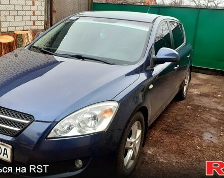 Синий Киа Сид, объемом двигателя 1.6 л и пробегом 251 тыс. км за 6000 $, фото 1 на Automoto.ua