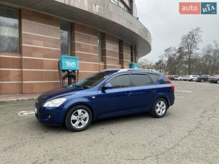 Синій Кіа Сід, об'ємом двигуна 2 л та пробігом 157 тис. км за 7300 $, фото 1 на Automoto.ua