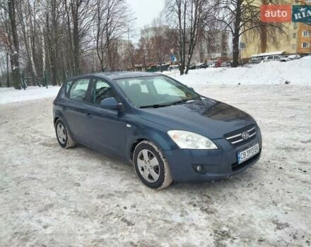 Синий Киа Сид, объемом двигателя 1.58 л и пробегом 190 тыс. км за 5200 $, фото 1 на Automoto.ua