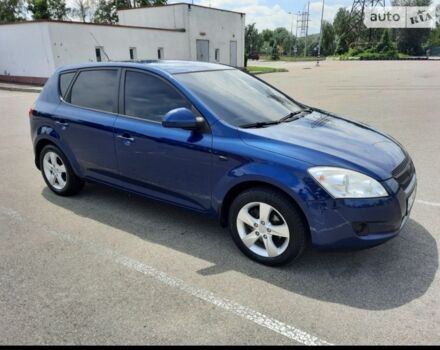 Синій Кіа Сід, об'ємом двигуна 2 л та пробігом 204 тис. км за 6500 $, фото 1 на Automoto.ua