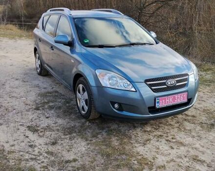 Синий Киа Сид, объемом двигателя 1.6 л и пробегом 232 тыс. км за 5350 $, фото 1 на Automoto.ua