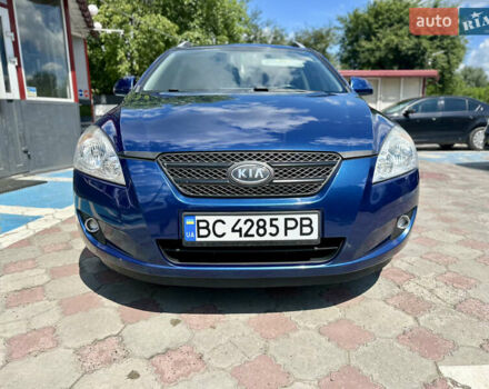 Синій Кіа Сід, об'ємом двигуна 2 л та пробігом 152 тис. км за 5900 $, фото 1 на Automoto.ua