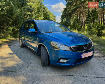 Синий Киа Сид, объемом двигателя 1.6 л и пробегом 217 тыс. км за 7100 $, фото 1 на Automoto.ua