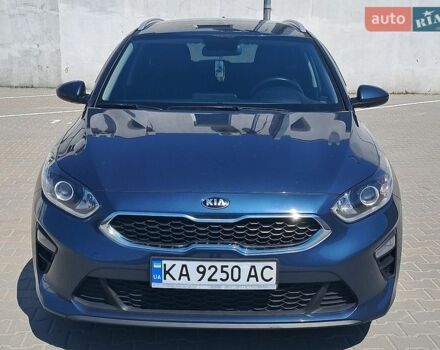 Синий Киа Сид, объемом двигателя 1.59 л и пробегом 75 тыс. км за 14500 $, фото 1 на Automoto.ua