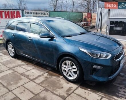 Синий Киа Сид, объемом двигателя 1.6 л и пробегом 144 тыс. км за 11400 $, фото 1 на Automoto.ua