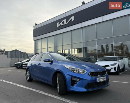 Синий Киа Сид, объемом двигателя 1.59 л и пробегом 67 тыс. км за 15600 $, фото 1 на Automoto.ua