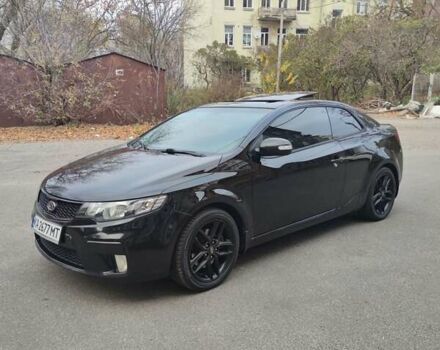 Черный Киа Cerato KOUP, объемом двигателя 2.36 л и пробегом 235 тыс. км за 8500 $, фото 1 на Automoto.ua