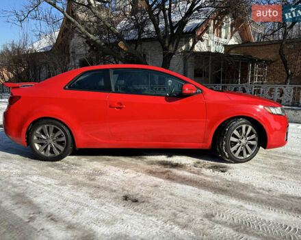 Красный Киа Cerato KOUP, объемом двигателя 2.4 л и пробегом 197 тыс. км за 6300 $, фото 1 на Automoto.ua