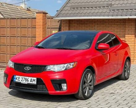 Красный Киа Cerato KOUP, объемом двигателя 2.4 л и пробегом 182 тыс. км за 8500 $, фото 1 на Automoto.ua