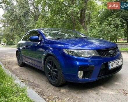 Синий Киа Cerato KOUP, объемом двигателя 2 л и пробегом 160 тыс. км за 8500 $, фото 2 на Automoto.ua