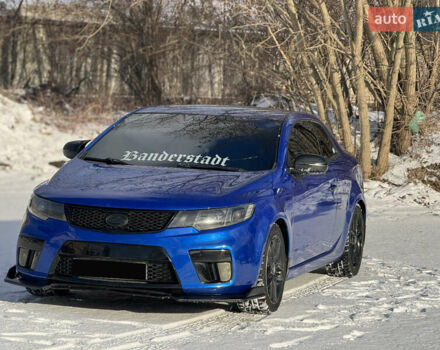 Синий Киа Cerato KOUP, объемом двигателя 2 л и пробегом 220 тыс. км за 7399 $, фото 1 на Automoto.ua