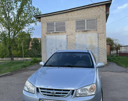 Белый Киа Черато, объемом двигателя 1.6 л и пробегом 174 тыс. км за 5500 $, фото 1 на Automoto.ua