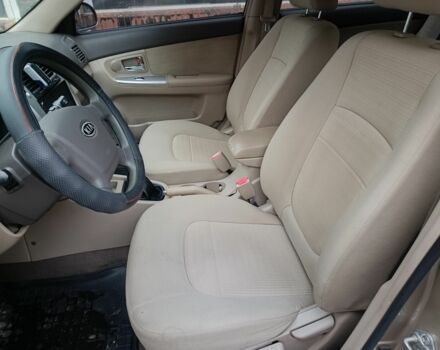 Бежевый Киа Черато, объемом двигателя 2 л и пробегом 195 тыс. км за 4250 $, фото 7 на Automoto.ua