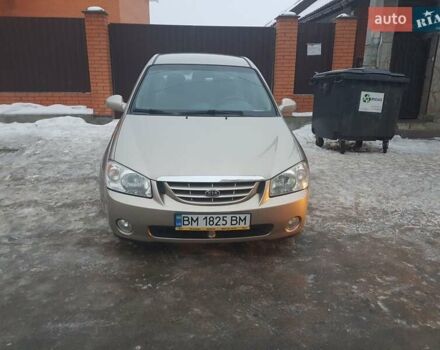 Бежевый Киа Черато, объемом двигателя 1.6 л и пробегом 230 тыс. км за 5400 $, фото 1 на Automoto.ua