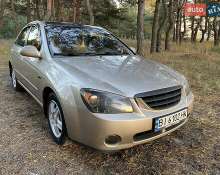 Бежевый Киа Черато, объемом двигателя 1.6 л и пробегом 285 тыс. км за 5300 $, фото 1 на Automoto.ua