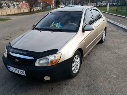 Бежевий Кіа Черато, об'ємом двигуна 1.6 л та пробігом 205 тис. км за 4600 $, фото 1 на Automoto.ua