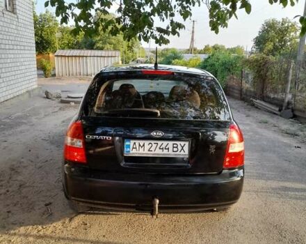 Чорний Кіа Черато, об'ємом двигуна 1.6 л та пробігом 292 тис. км за 3950 $, фото 11 на Automoto.ua