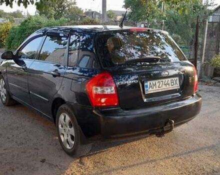 Чорний Кіа Черато, об'ємом двигуна 1.6 л та пробігом 292 тис. км за 3950 $, фото 17 на Automoto.ua