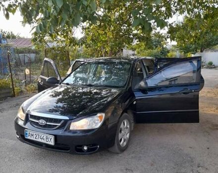 Чорний Кіа Черато, об'ємом двигуна 1.6 л та пробігом 292 тис. км за 3950 $, фото 8 на Automoto.ua