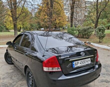 Черный Киа Черато, объемом двигателя 1.6 л и пробегом 182 тыс. км за 5000 $, фото 2 на Automoto.ua