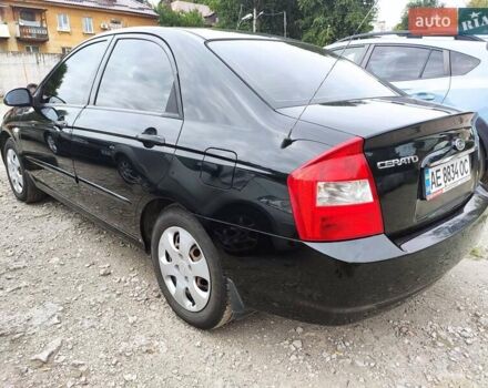 Киа Черато 2006 в Днепре (Днепропетровске) на Automoto.ua Черный Киа Черато, объемом двигателя 1.6 л и пробегом 203 тыс. км за 4500 $, фото 6 на Automoto.ua