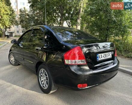 Черный Киа Черато, объемом двигателя 1.6 л и пробегом 181 тыс. км за 3900 $, фото 5 на Automoto.ua